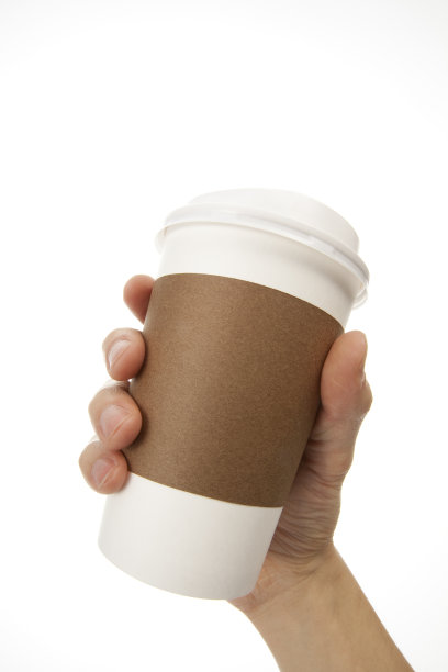 拿着热咖啡图片下载