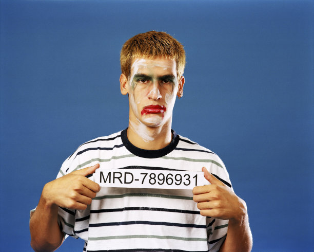 土耳其，一名化妆休闲男子的面部照片图片下载