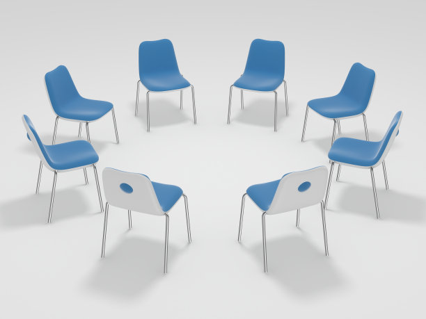 3d椅子围成一圈图片下载