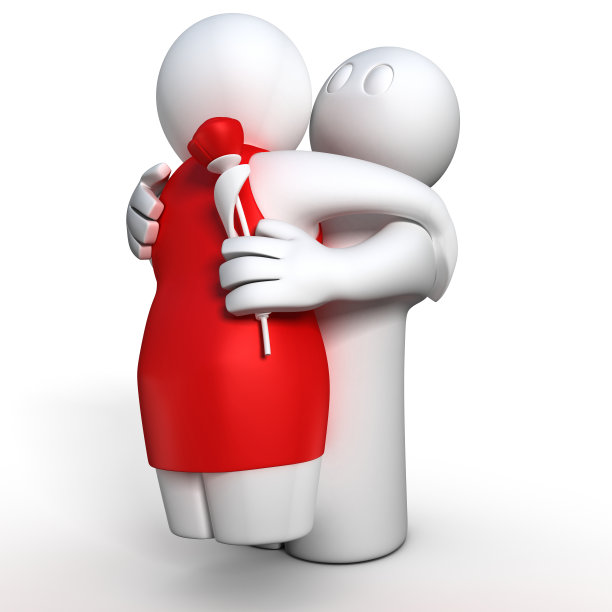 拥抱爱的夫妻图片下载