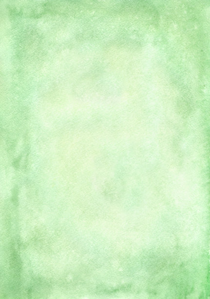 绿色水彩画纸图片下载