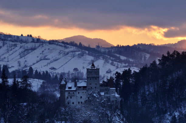 布兰·卡索，罗马尼亚布拉索夫图片下载