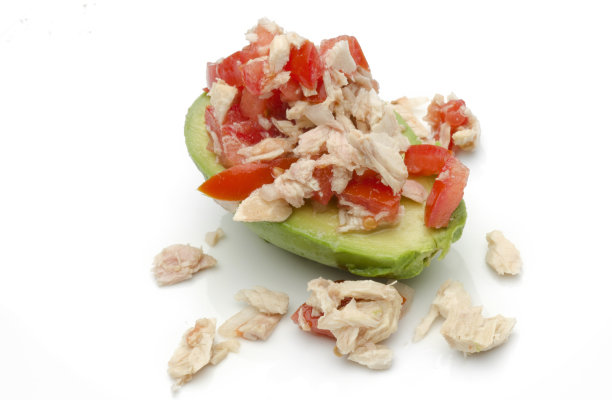 鳄梨金枪鱼沙拉图片下载