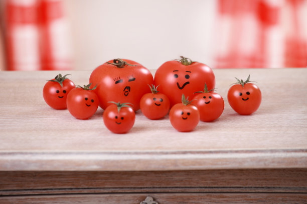 番茄家族图片下载