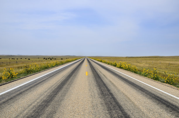 开放的道路,蒙大拿图片下载