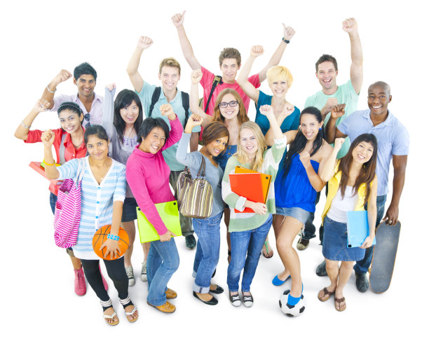 多民族青年群体图片下载