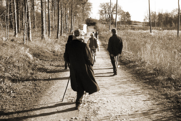 秋天走了。图片下载