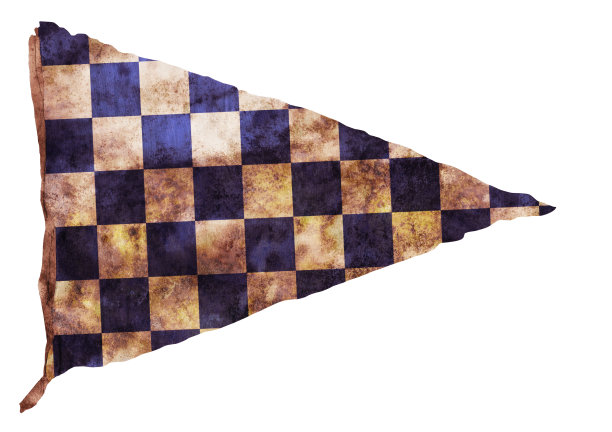 复古格子旗图片下载