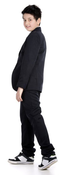 男孩穿制服图片下载