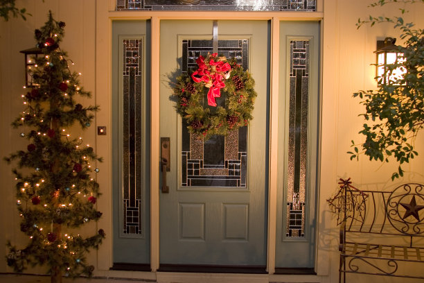 圣诞节入口通道图片下载