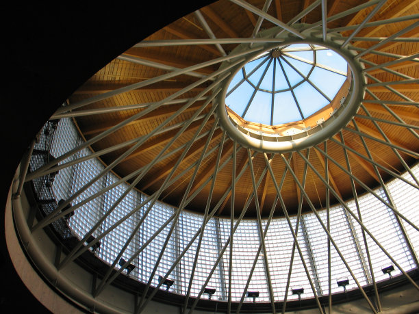 圆形天花板带天窗图片下载