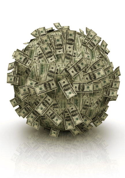 美元的球图片下载
