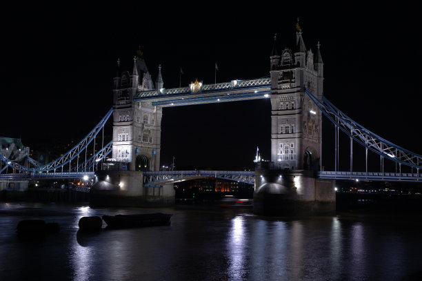 伦敦桥之夜图片下载