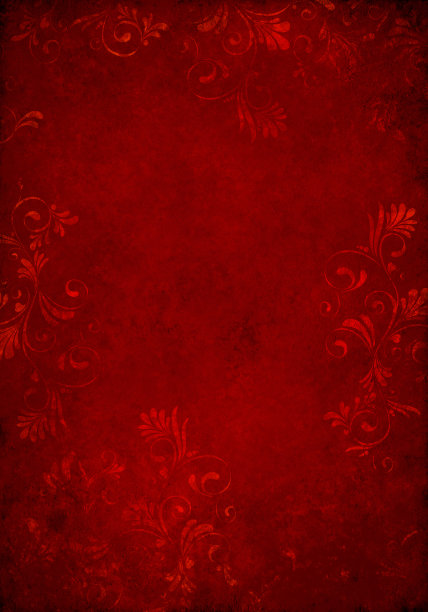 红色垃圾花背景图片下载