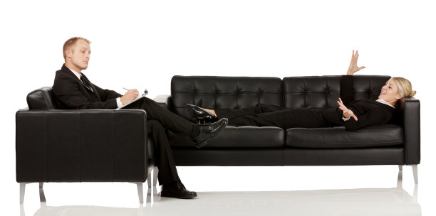 咨询师在采访一位女商人图片下载