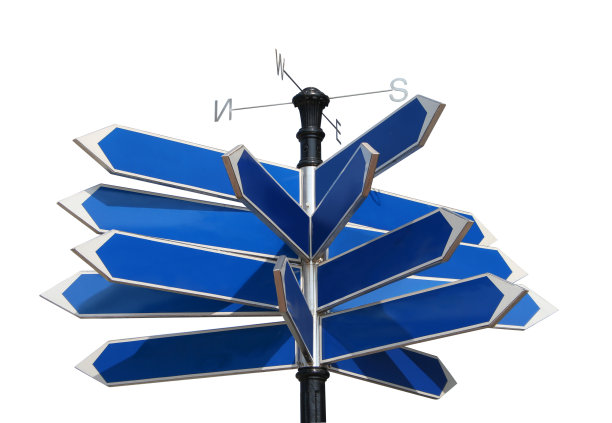 定向路标图片下载