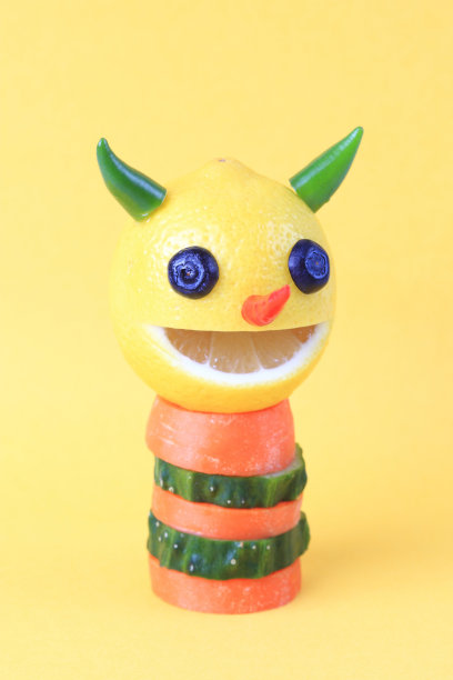 创意水果和蔬菜图片下载