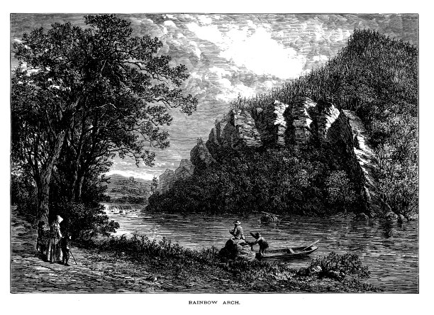 彩虹拱门，杰克逊河，弗吉尼亚州图片下载