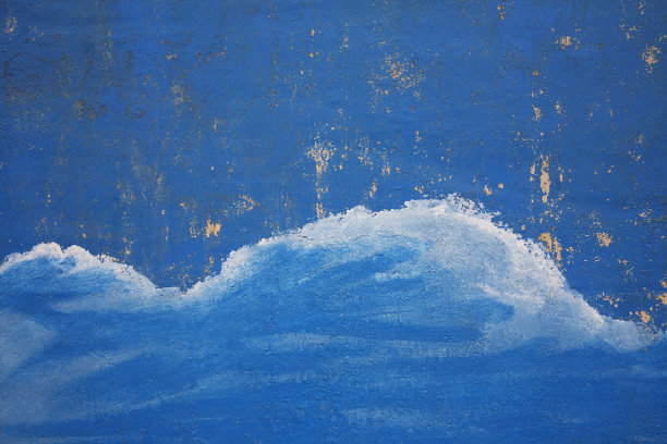 背景墙用艺术家的笔触绘制图片下载