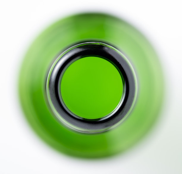 绿色的玻璃瓶图片下载