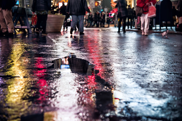 晚上大街上图片下载