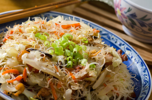 炒米粉素材图片