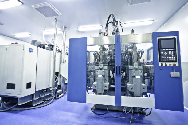 吹塑机工作图片下载