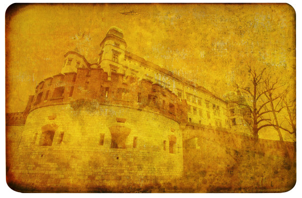 克拉科夫城堡背景图片下载