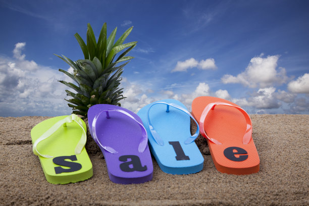 沙滩销售旅游活动图片下载