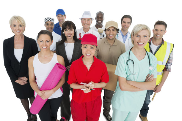 一组不同职业的人图片下载