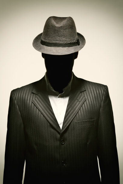 复古商人的肖像图片下载