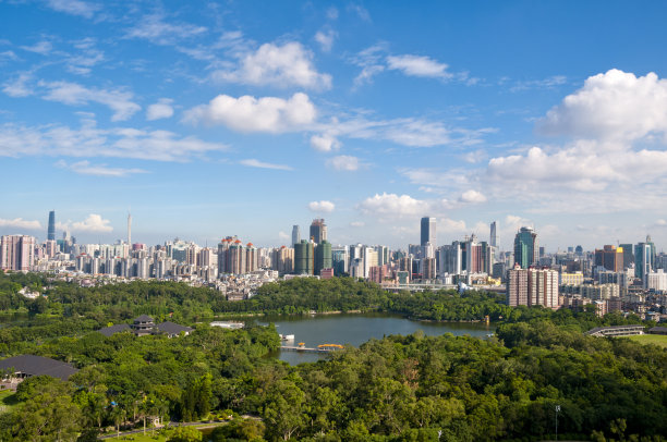 广州全景照片图片下载