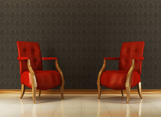 复古的起居室图片下载