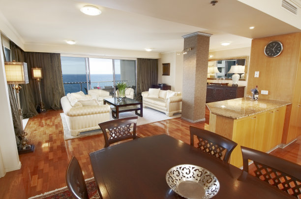 豪华的休息室和餐厅图片下载