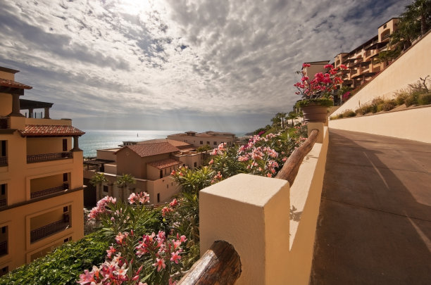 太平洋的墨西哥度假胜地图片下载