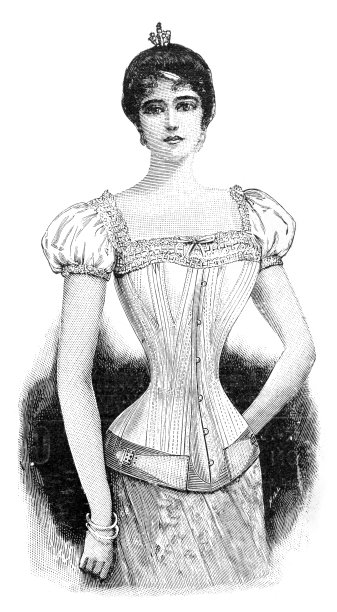 维多利亚时代的胸衣图片下载