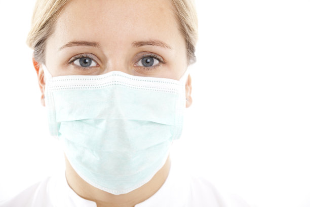 一个年轻女医生的特写素材图片