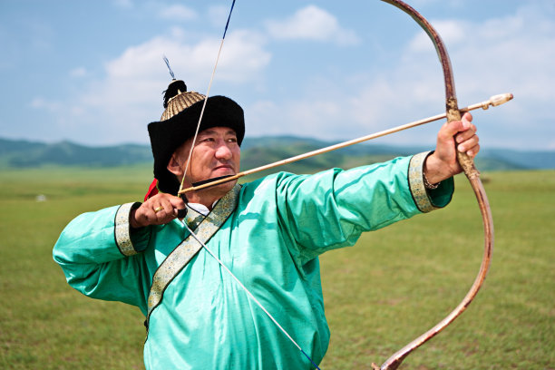 蒙古弓箭手图片下载