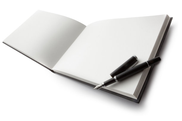 办公室:书和钢笔图片下载