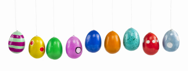 彩色的复活节彩蛋图片下载