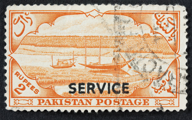 古董邮票图片下载