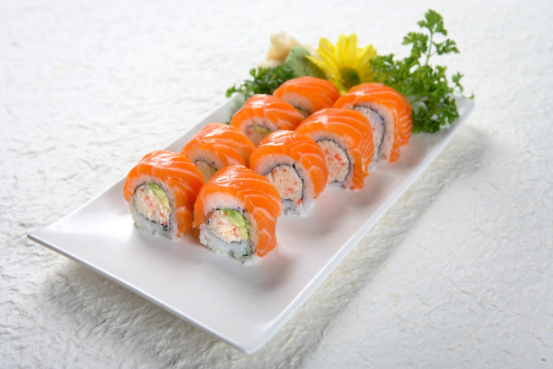 三文鱼卷图片下载