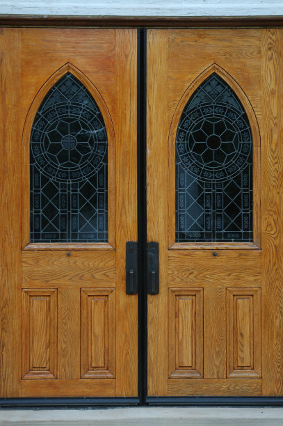 教堂的门图片下载
