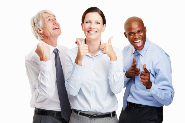 热情的高管群体图片下载