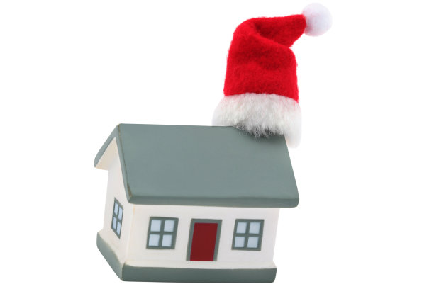 圣诞节的房子图片下载