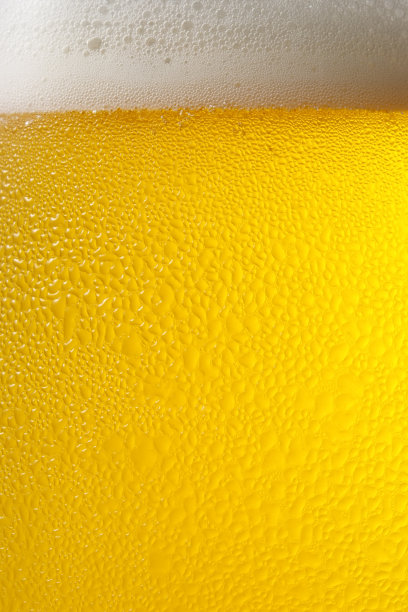 露珠啤酒玻璃纹理背景图片下载