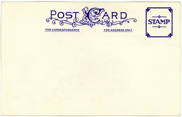 复古的背景图像的古董明信片图片下载