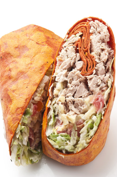 金枪鱼三明治包装图片下载