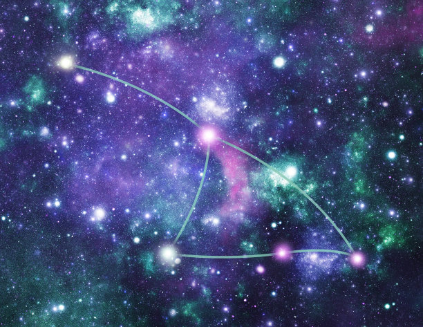 星座。鹿豹座(凸轮)图片下载