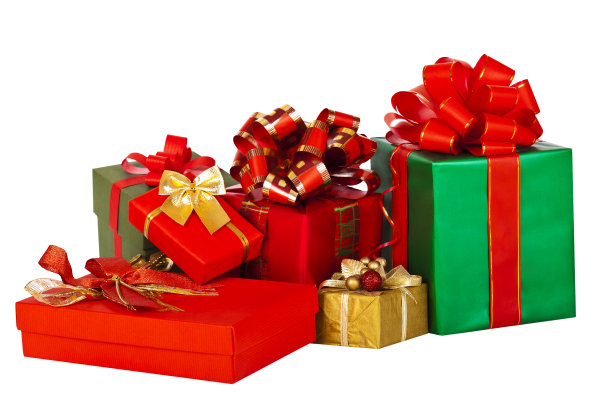 各种圣诞礼盒图片下载
